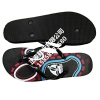 We offer popular black women's slippers with sailboat patterns Specification image